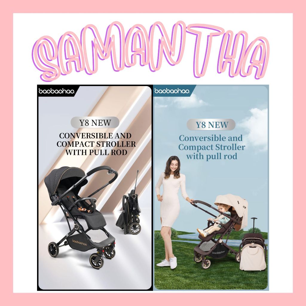 STROLLER ANAK TRAVELING DAN COMPACT BAOBAOHAO Y8