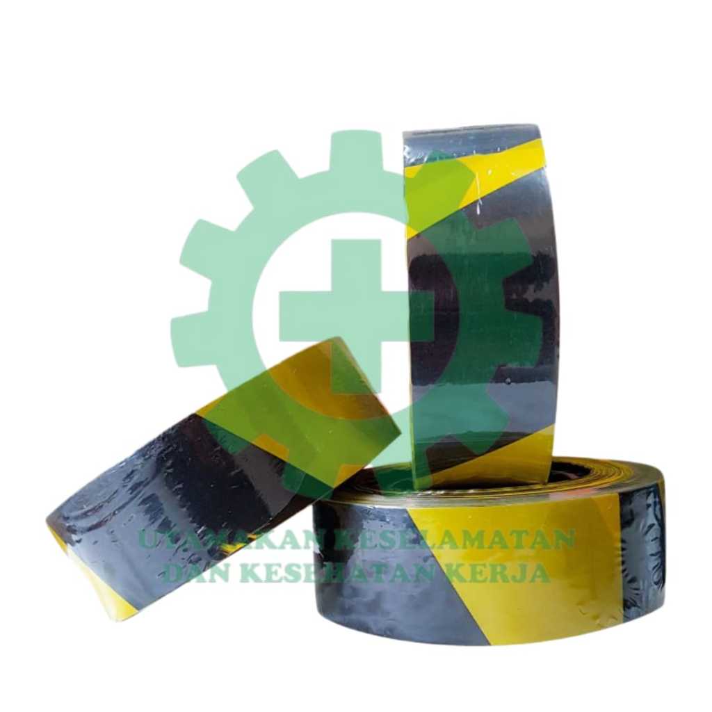 YELLOW LINE GARIS POLISI POLICE LINE BARICADE SAFETY LINE