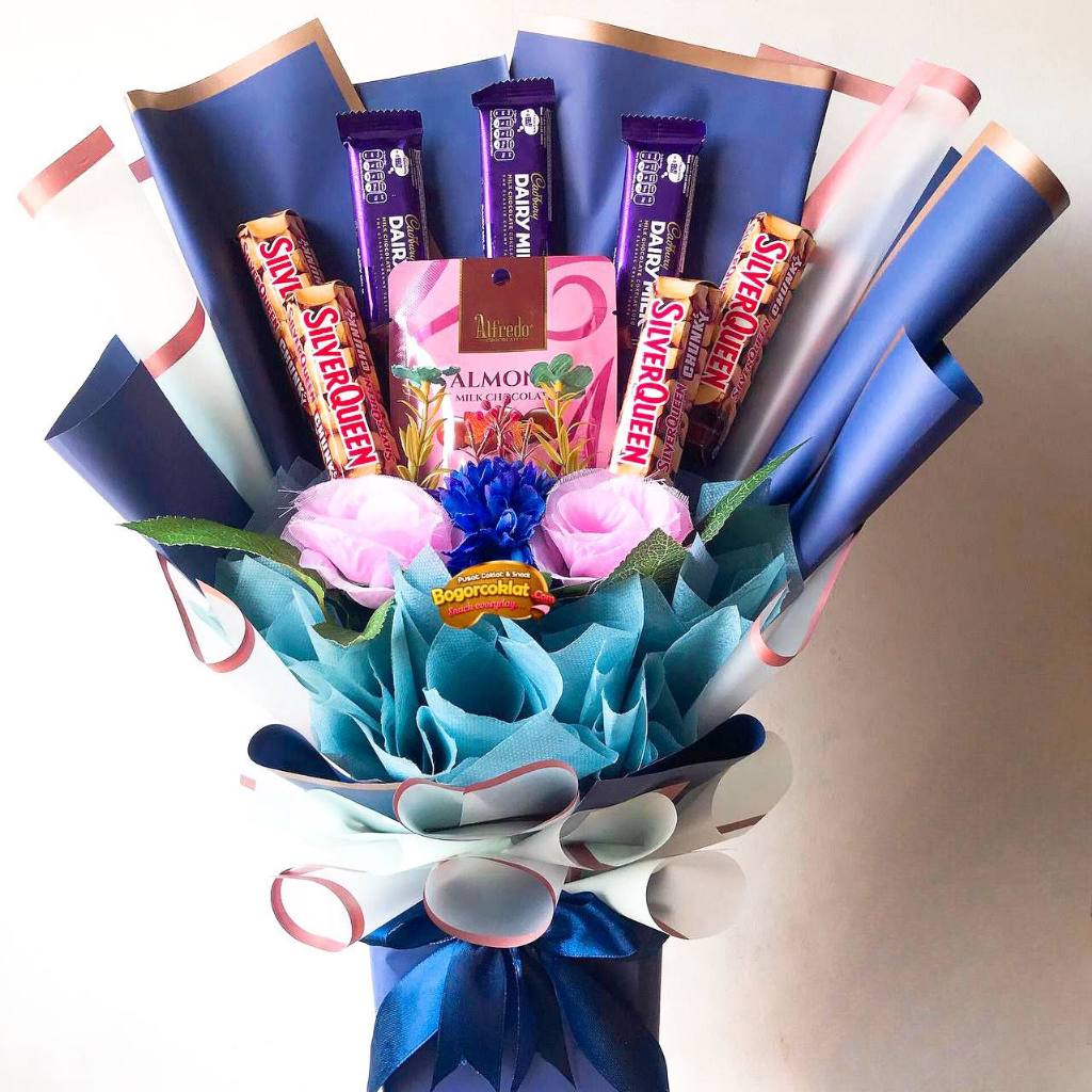 

Buket Mix Coklat - Kado Buket Coklat