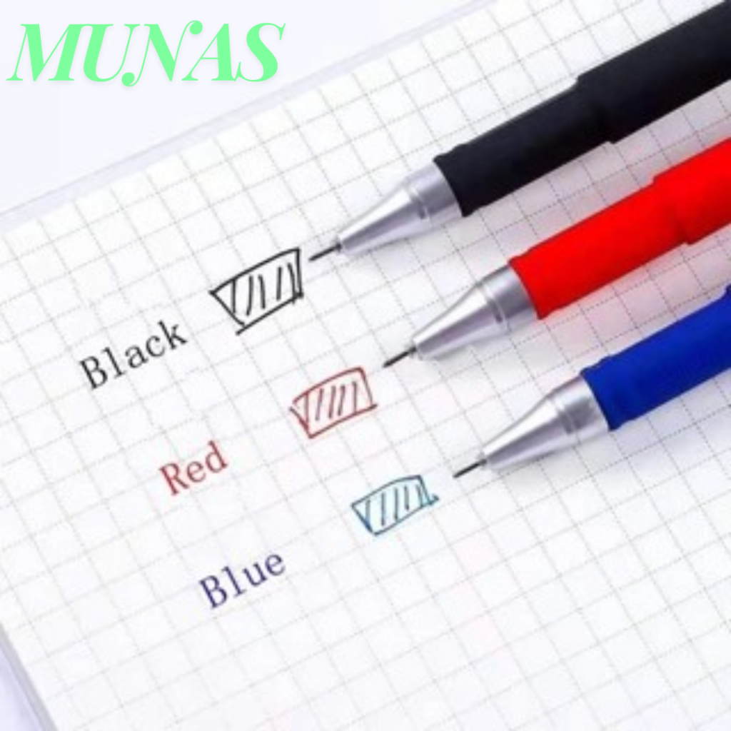 

MUNAS Pulpen Warna Warni Ujung Lancip Bolpoint Tinta Gel Cair ATK Murah Pena Gel 0.5MM Model TST 2 Alat Tulis Sekolah Kantor