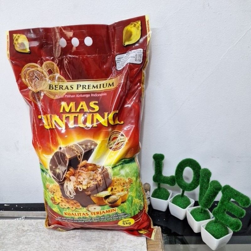 

BERAS PREMIUM 5KG."MAS UNTUNG