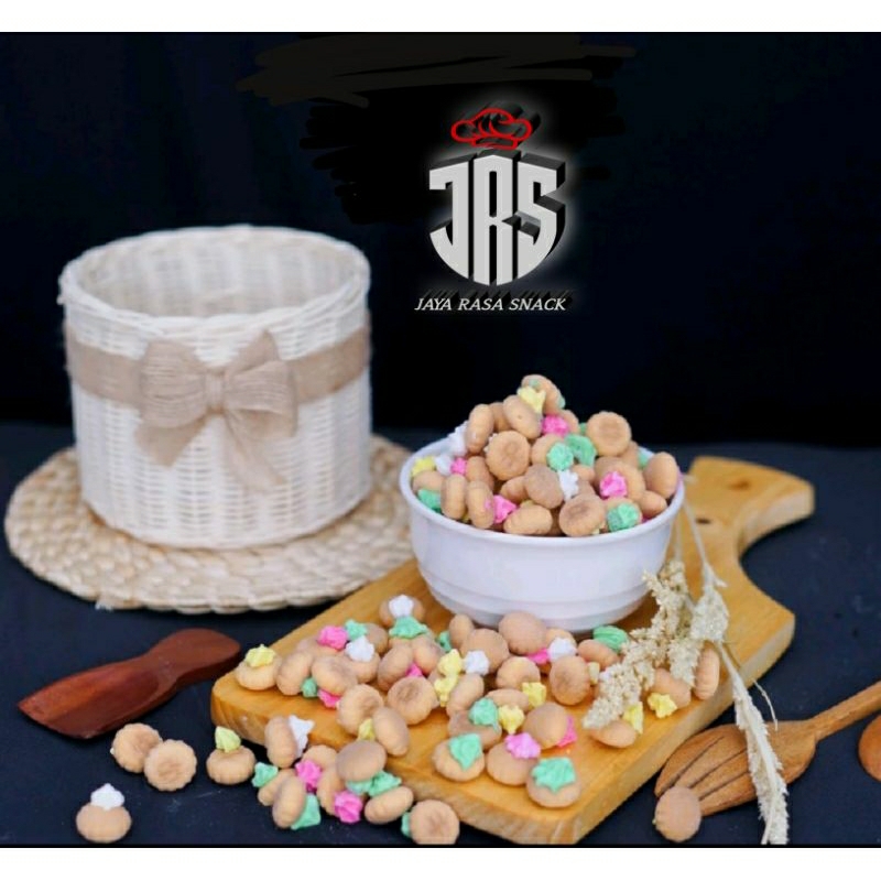 

JRS - Kue Kancing Gemrose 250gr-500gr / Kue Gemrose / Kue Jadul Kue Kancing Termurah / Gemrose Murah