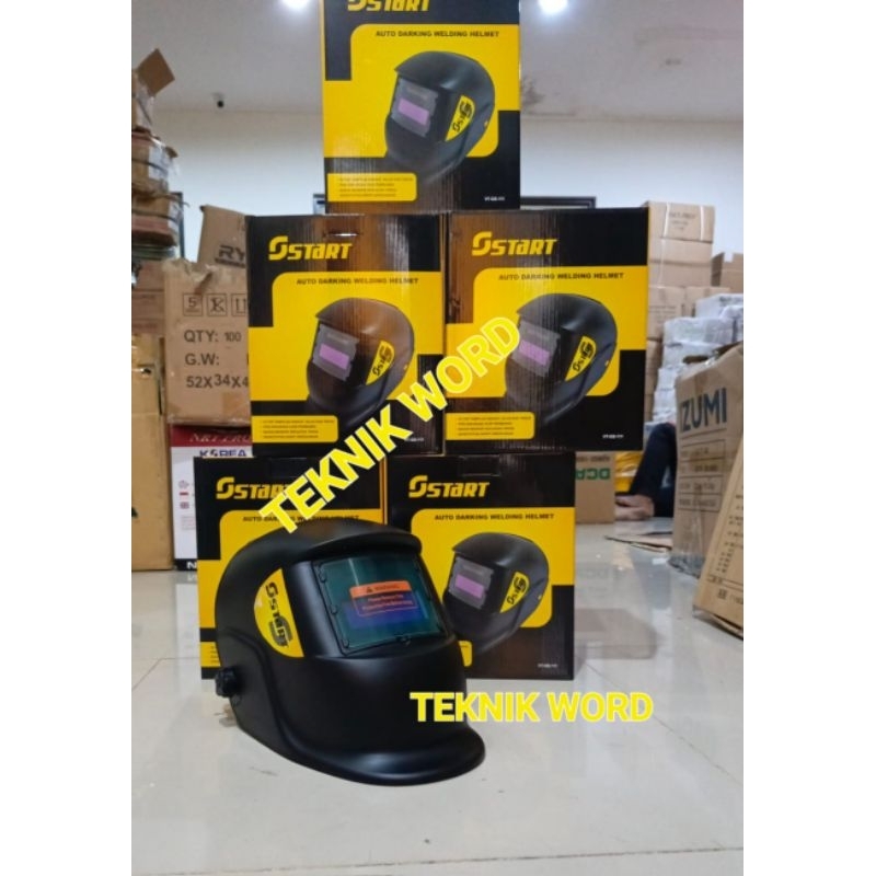 HELM LAS OTOMATIS GSTAR / KEDOK LAS OTOMATIS GSTAR /TOPENG LAS OTOMATIS