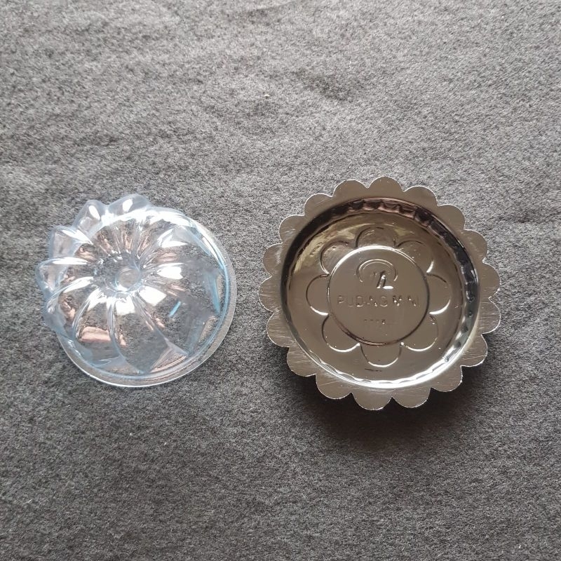 50pcs MIKA MINI PUDING HITAM /TRAY PUDING / TRAY MIKA PUDING / MIKA PUDING MINI / TEMPAT PUDING BULA