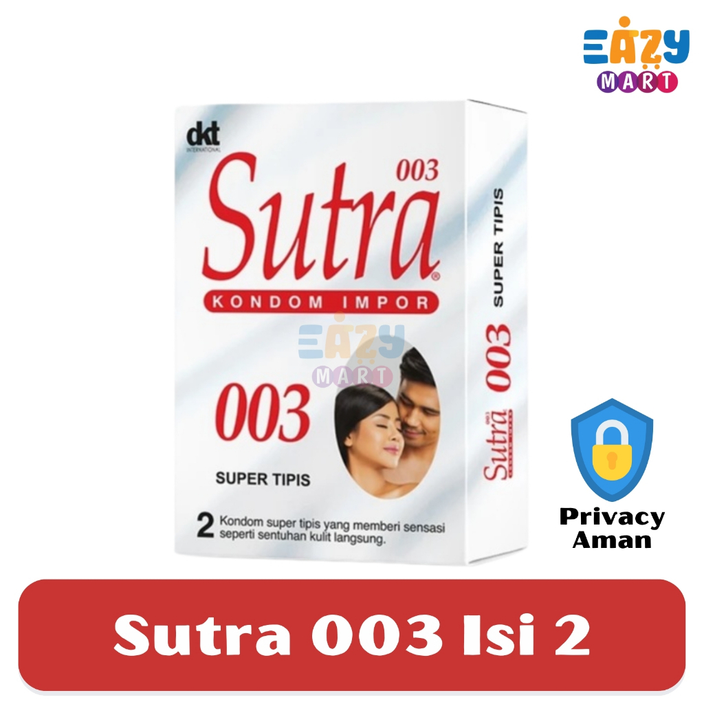 Kondom Super Tipis Sutra 003 Isi 2