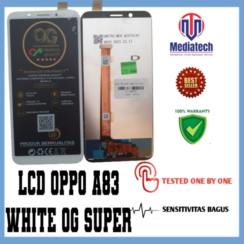 LCD OPPO A83 WHITE OG SUPER
