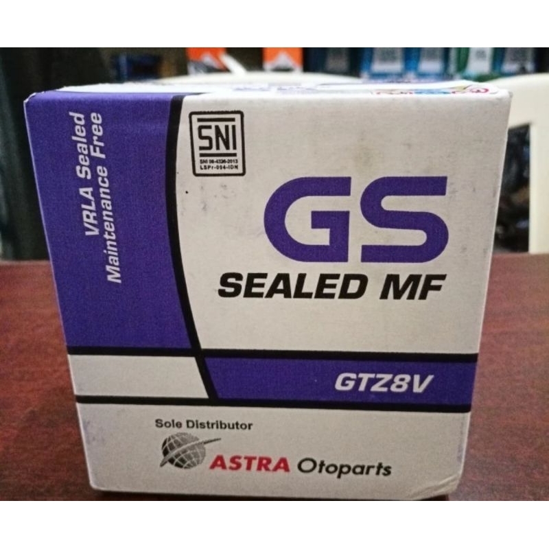 aki xmax GS Astra Otoparts GTZ8V