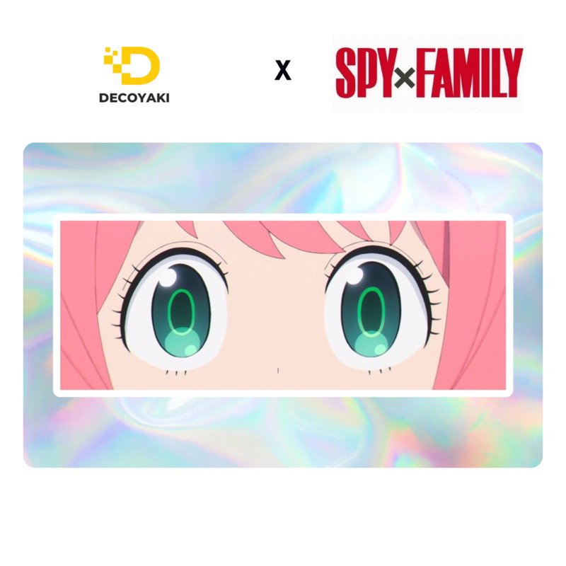 

Sticker Slap Hologram Anya Forger Spy x Family, Stiker Hologram Anya Forger Spy x Family