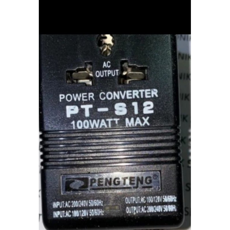 STEP UP STEP DOWN AC 220 V 110 V 100 WATT