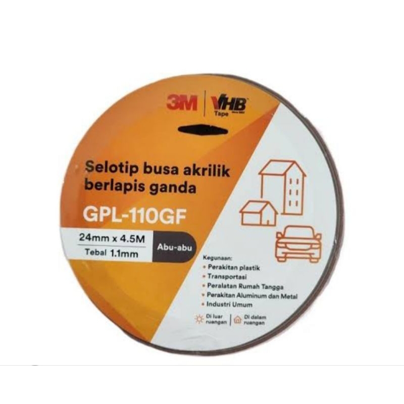 

Double tape VHB 12mm dan 24mm 3m