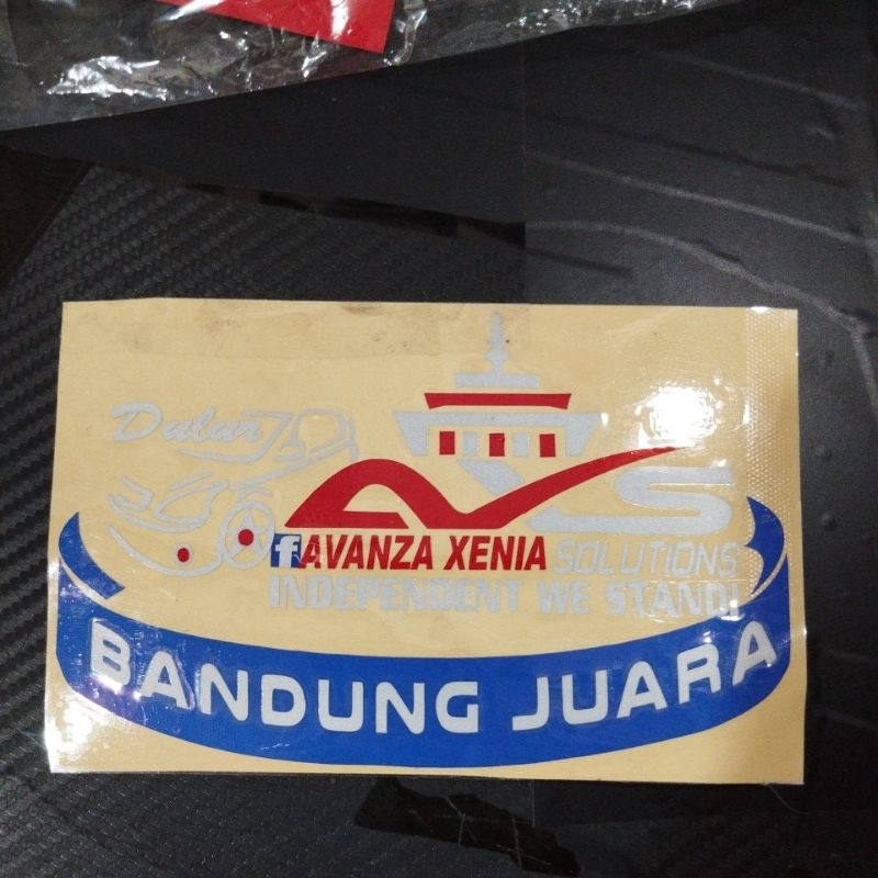cutting sticker axs bandung juara