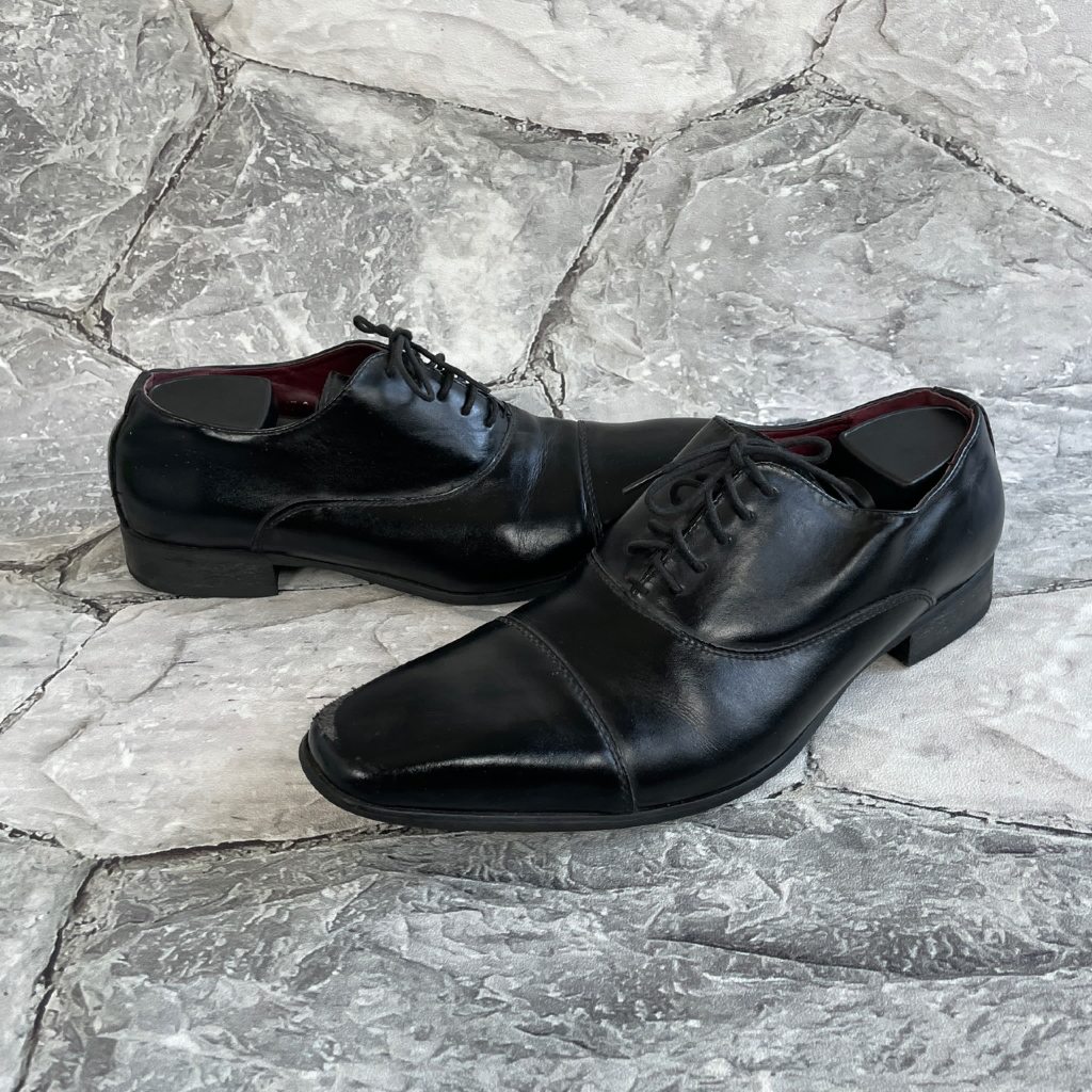 Sepatu Pantofel Recoba Kulit - Original - Size 42 sd 42.5 - Preloved - Second