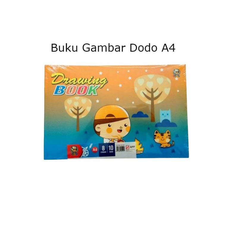 

KODE H45D Buku Gambar A4 Dodo 1pak1buku
