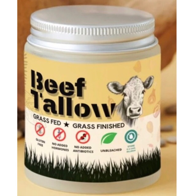 

PREMIUM BEEF TALLOW GRASS FEED BEEF/MINYAK LEMAK SAPI ORGANIK PREMIUM 340gr HALAL