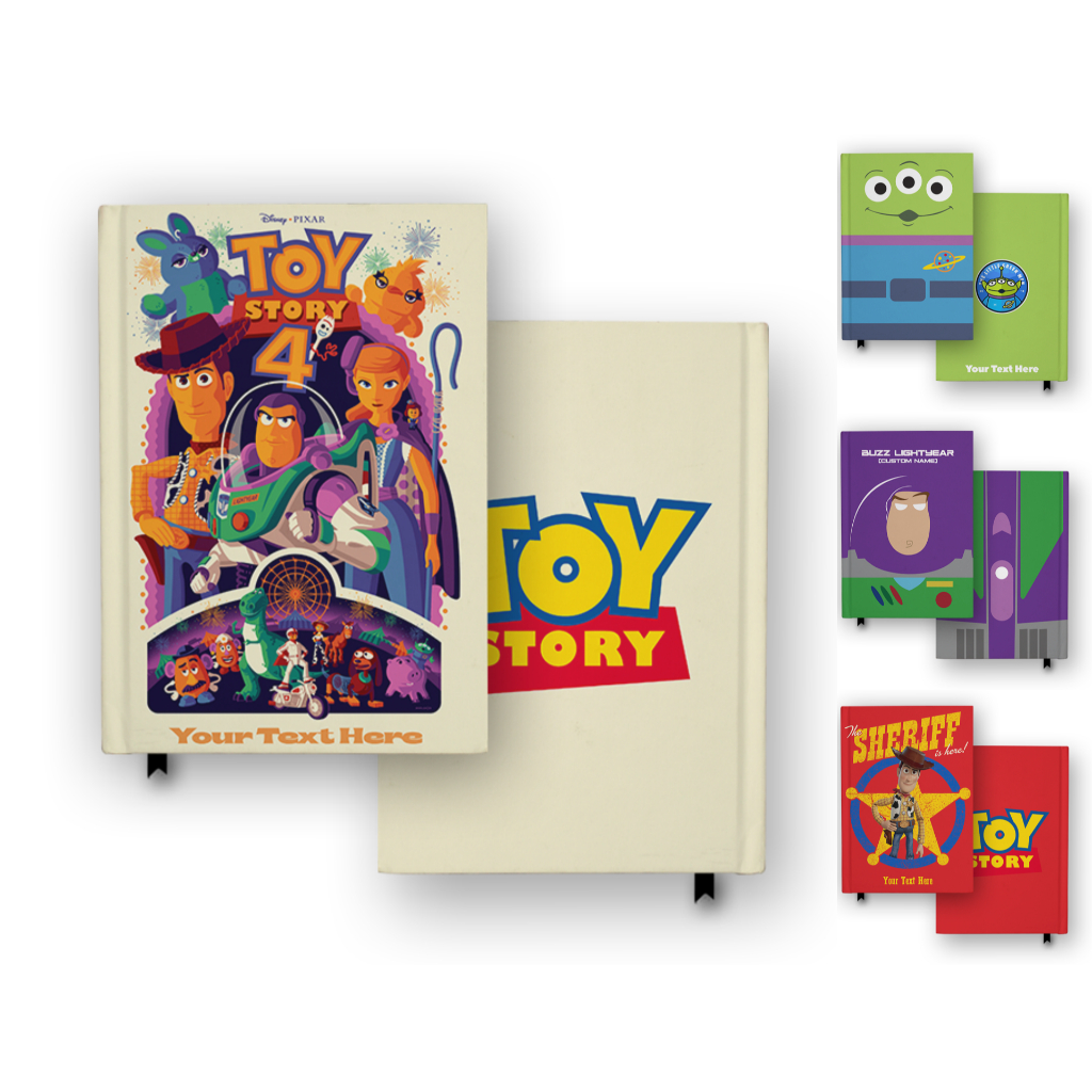

Buku Catatan Notebook Toy Story KHUSUS A6 POLOS Woody Buzz Custom Nama Jurnal Agenda Diary Hardcover