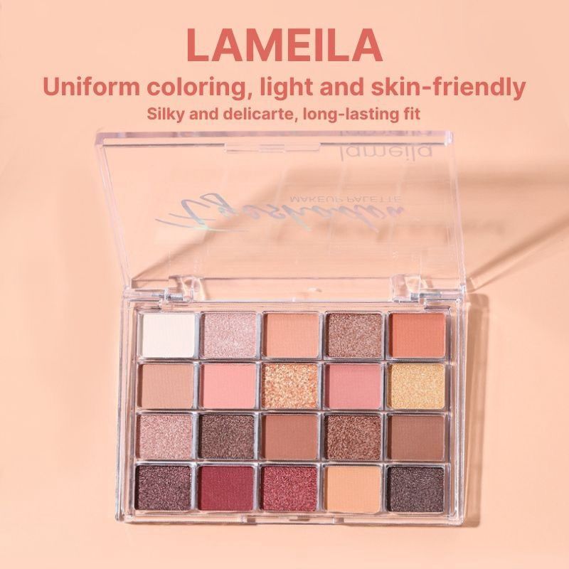 Lameila 5260 Eyeshadow Palette 20 Warna Eyeshadow Waterproof