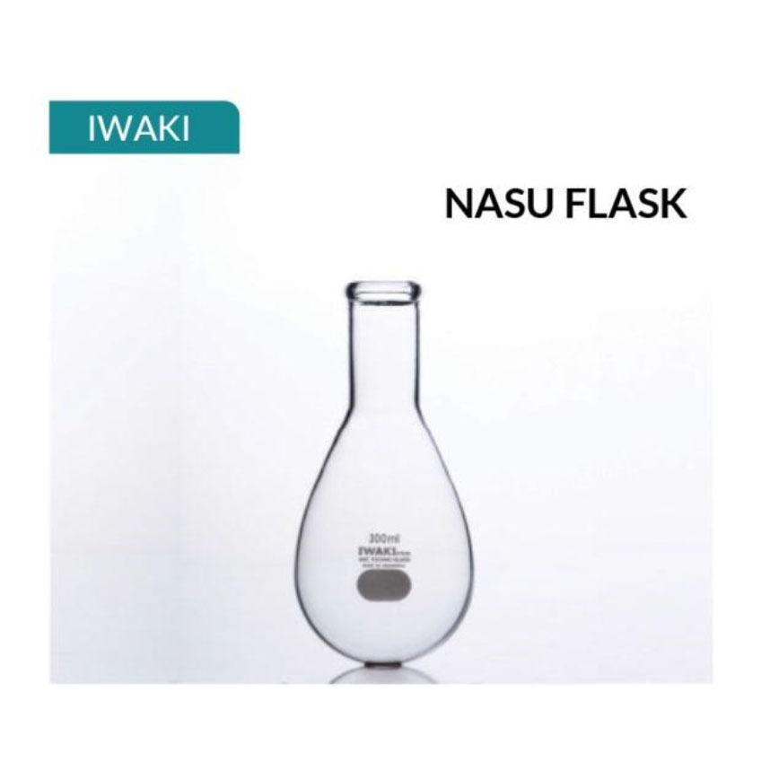 NASU FLASK 500mL. Labu Didih. Boiling Flask. IWAKI PYREX