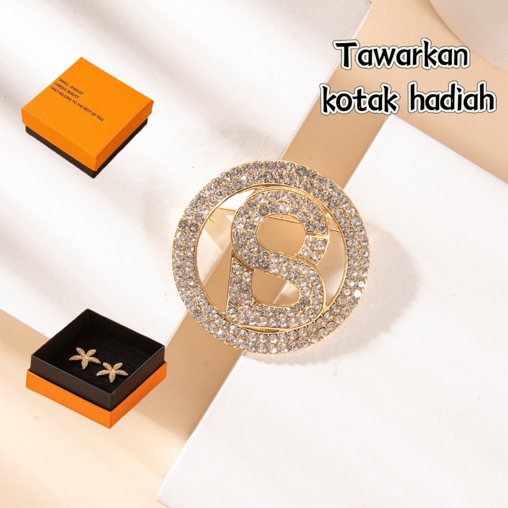 Bros  besar charm huruf Elite Premium Signum Button  exclusive Pins