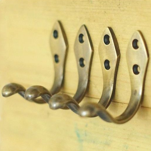 Kapstok Gantungan Baju Aestethic Kapstok Kuningan Antik