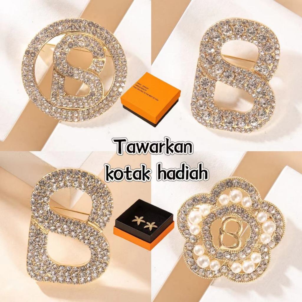 Bros  besar charm huruf Premium Button Berbagai Model Hadiah gadis