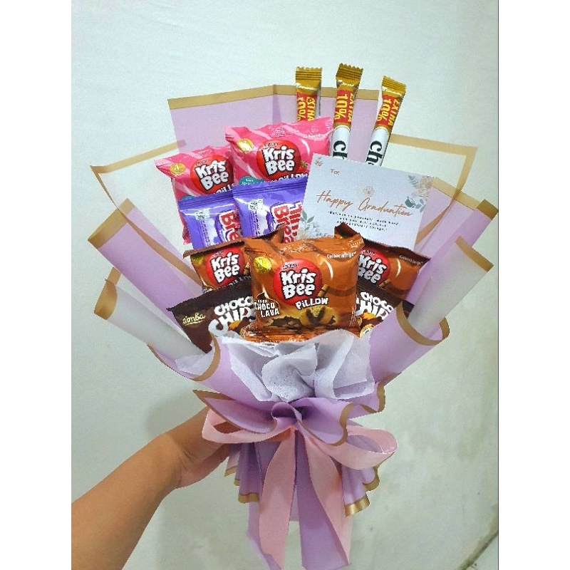 

Buket Snack Bisa Request Snack