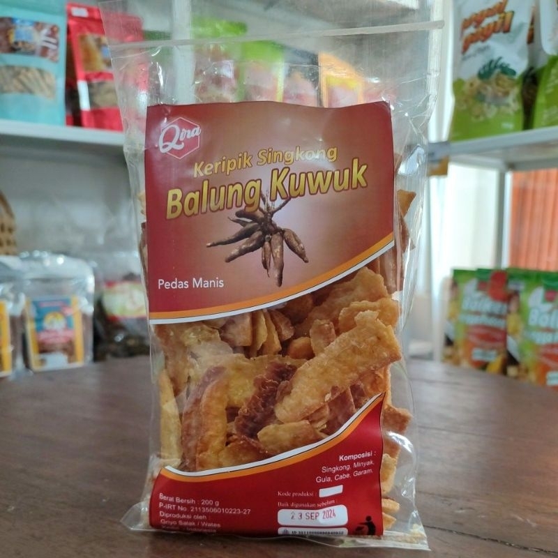 

Keripik Singkong Balung Kuwuk Qira