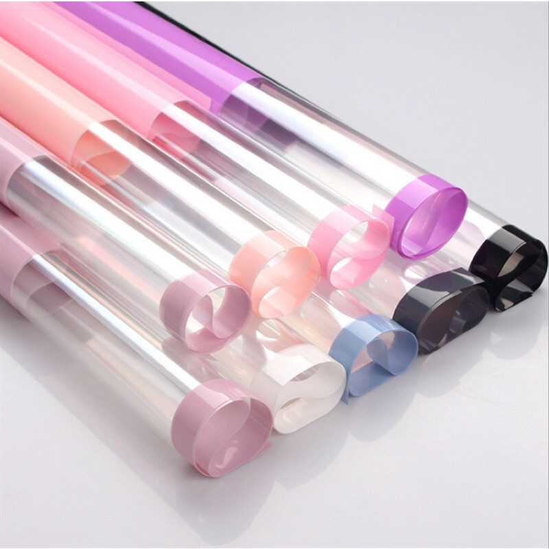 

KERTAS BUKET LIST TRANSPARANT CELLOPHANE WRAPPING PAPER BOUQUET JAMBI