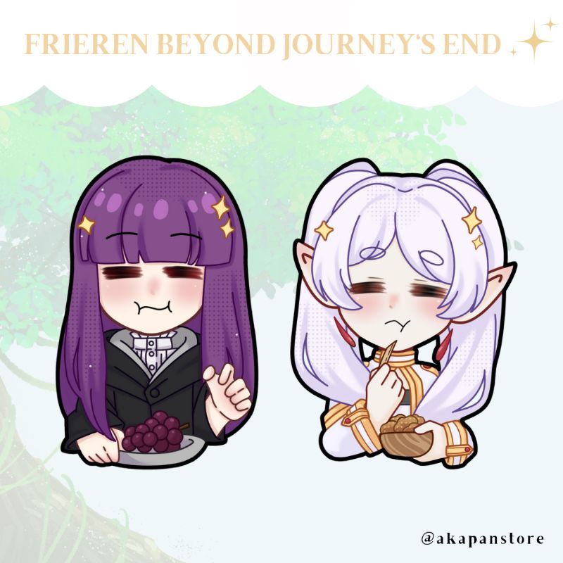 

[Akapanstore] FRIEREN BEYOND JOURNEY'S END VINYL STICKER