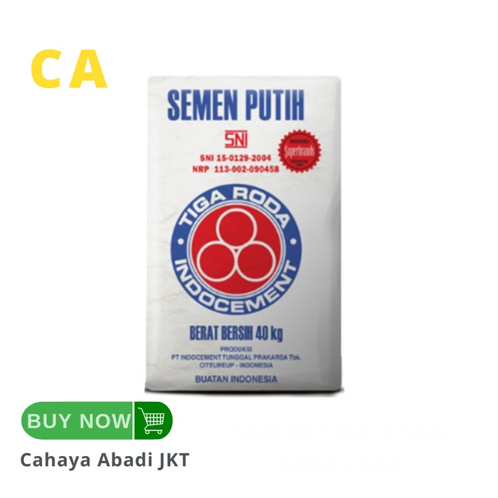 SEMEN PUTIH 3 RODA 40KG
