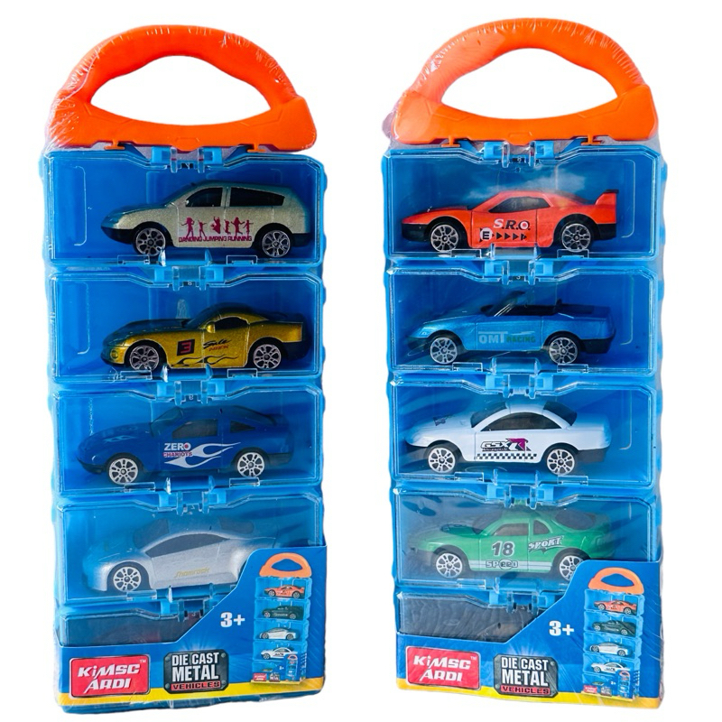 Mobil Die cast Metal Isi 5pcs Mobil Xwheels mobil diecast kemasan mika Hotwheel / koper hotwheel / b