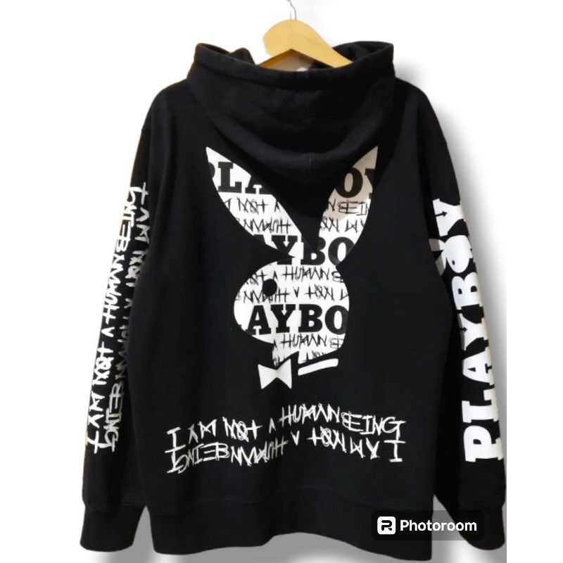 Hoodie I am not human being X Playboy
