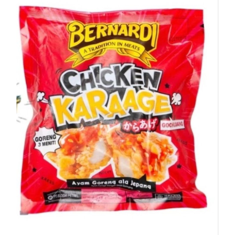 

Bernardi Chicken Karaage Gochujang 400g