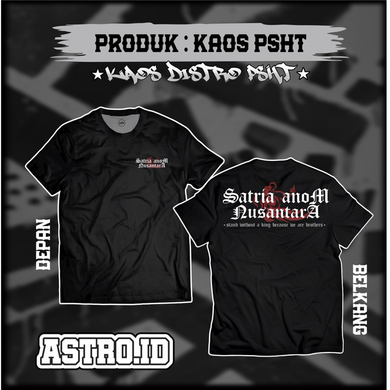 Kaos Satria Anom PSHT