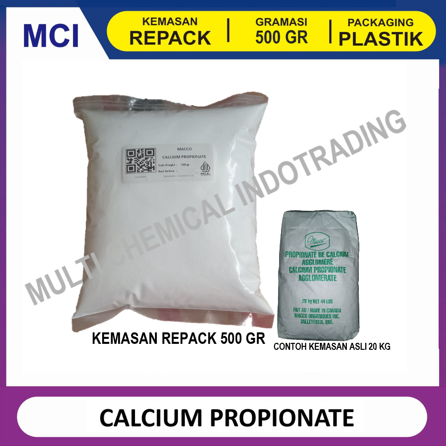 

CALCIUM PROPIONATE POWDER FOOD GRADE ex. CANADA. || 500 gr