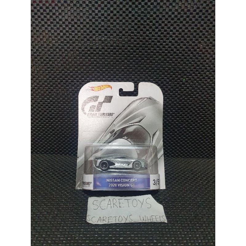 Hot Wheels Nissan Concept 2020 Vision GT Silver Gran Turismo Silver