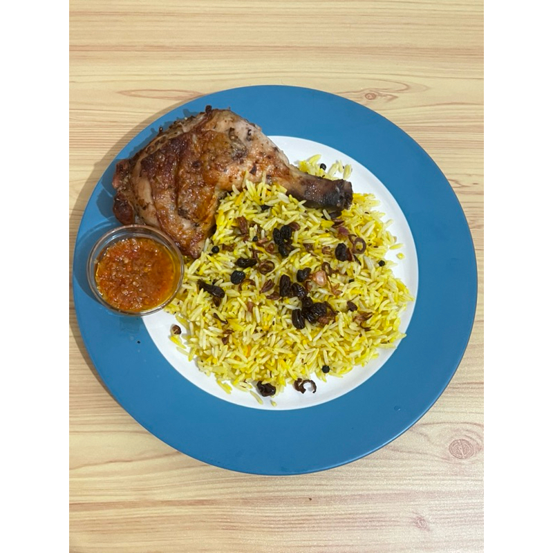 

Nasi Mandhi dan Ayam Roasted