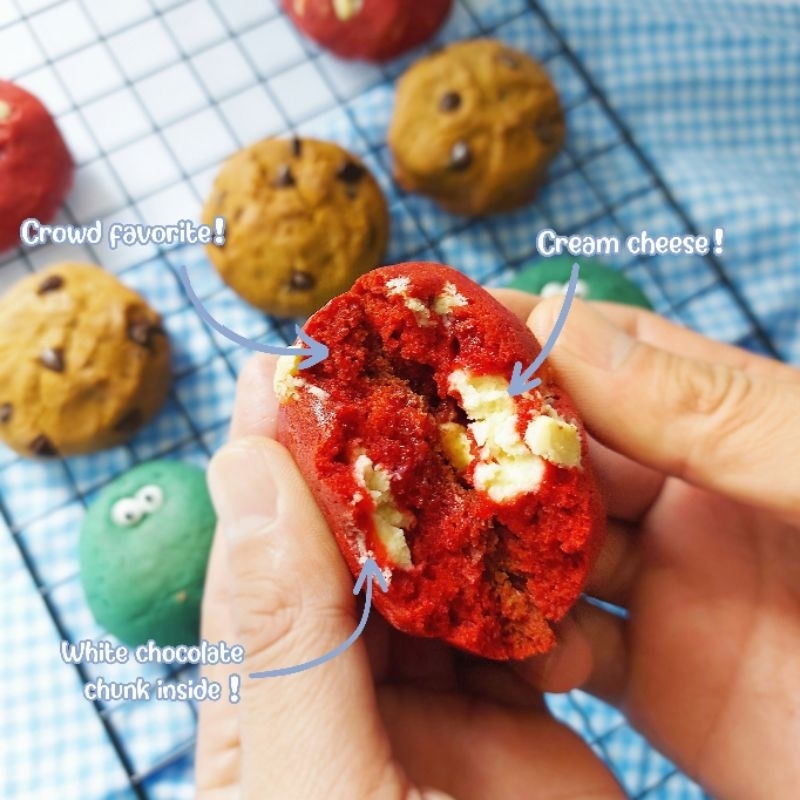 

SOFT COOKIES | Homemade | freshly baked ( package of 5 cookies)