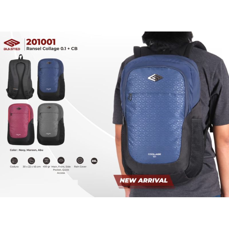 Tas Ransel Sekolah Pria Blasted 201001