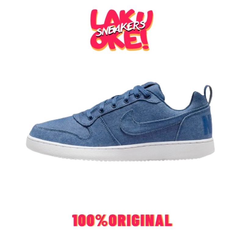 SEPATU NIKE COURT BOROUGH LOW COASTAL BLUE WHITE ORIGINAL
