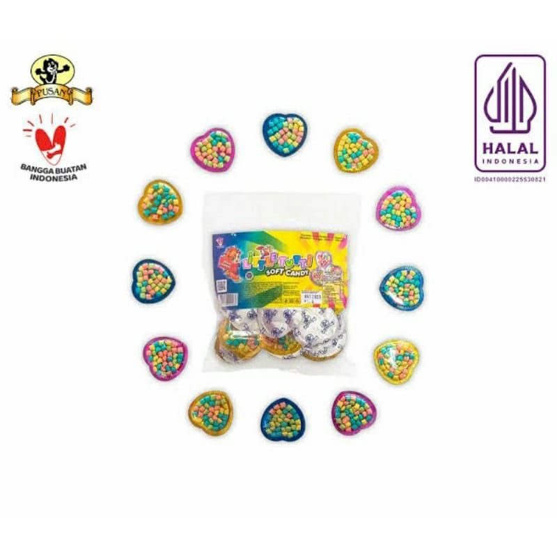 

permen litle tutti softcandy isi 40