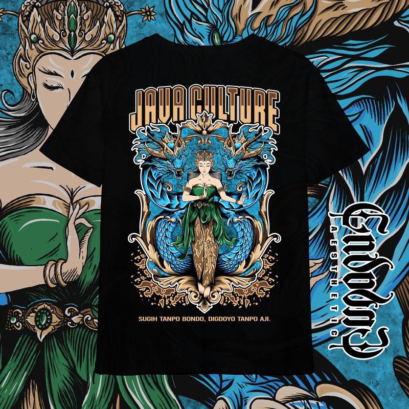 Kaos Java Culture / Baju Distro Sugih Tanpo Bondo Digdoyo Tonpo Aji / Atasan pria wanita