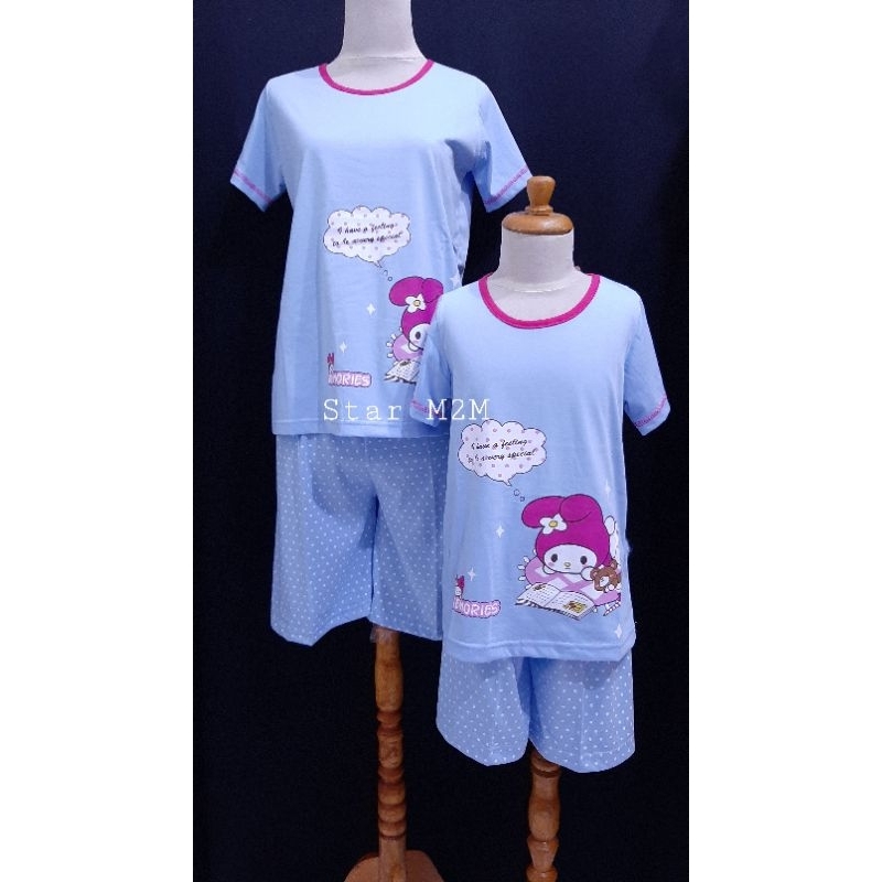 Baju Tidur Anak merk Anne Claire ( Memories ) st.lengan pdk celana pdk