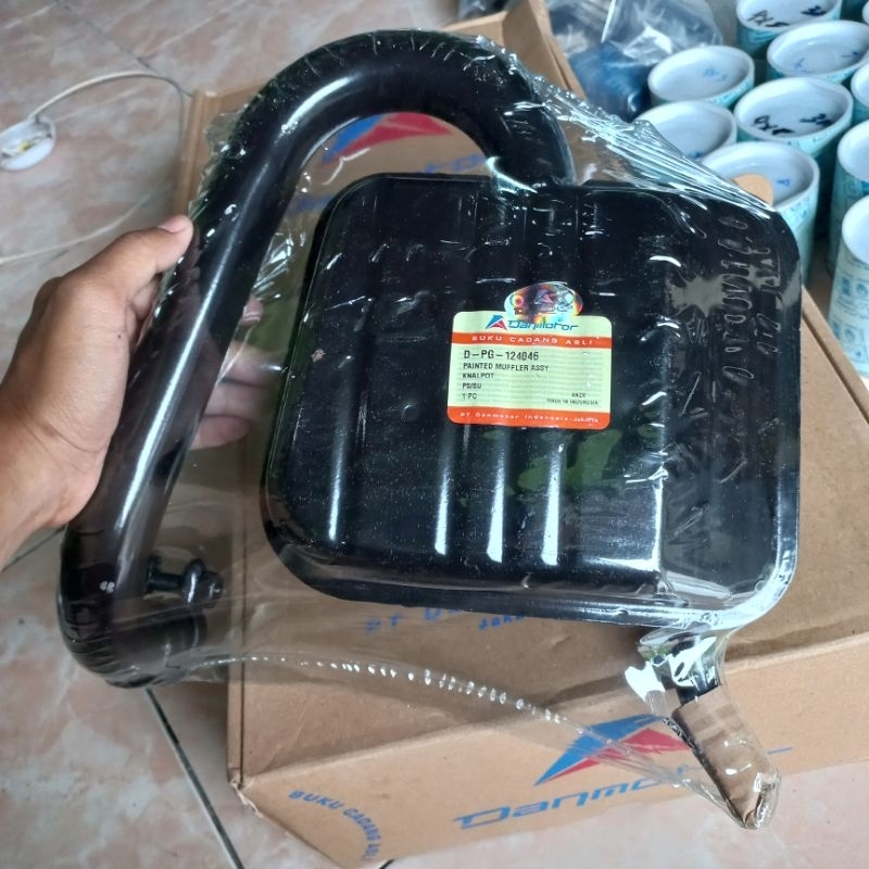 KNALPOT VESPA SUPER SPRINT VBB BAJAJ DANMOTOR