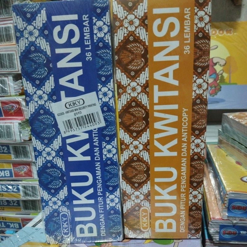 

buku kwitansi per pack isi 10 buku