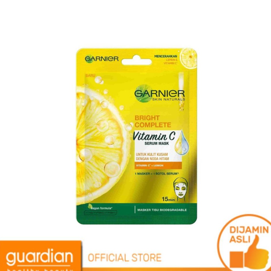 Terbaru 33 GARNIER Light Complete Serum Mask 1 Pcs