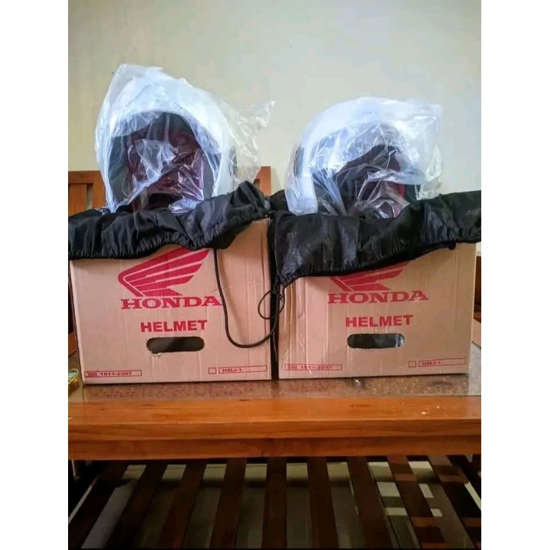 HELM SCOOPY SNI PUTIH BARU