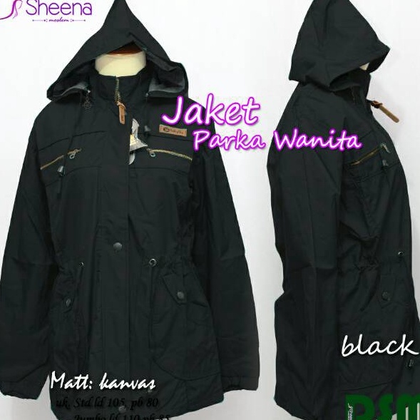 Pasti Puas  Jaket Parka Muslimah Jaket Wanita Parka Standar dan Jumbo Jaket Muslimah