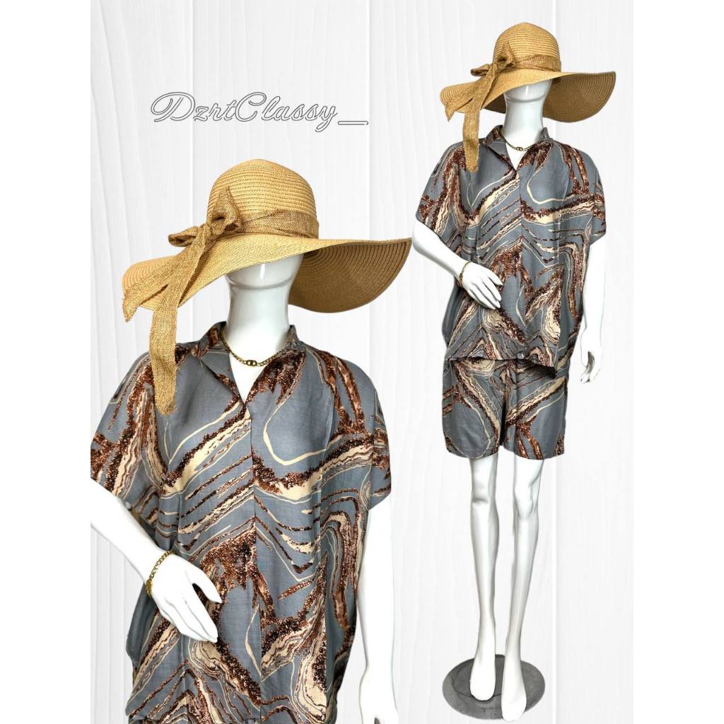 One set / Setelan wanita kekinian / One set wanita kekinian / One set wanita celana pendek / Setelan