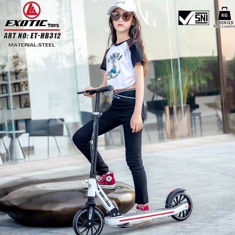 KODE O18J SCOOTER ANAK DEWASA EXOTIC ET HB 312  HB312  HB35 HB 35 HB512  HB512 dan HB513 HB 513  REM