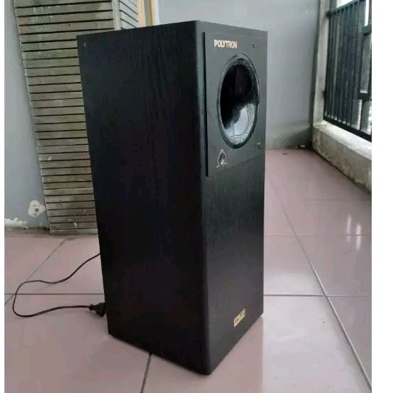 Barang Langka ..  mulus skali..✓Speaker Subwoofer Polytron PSW 500i